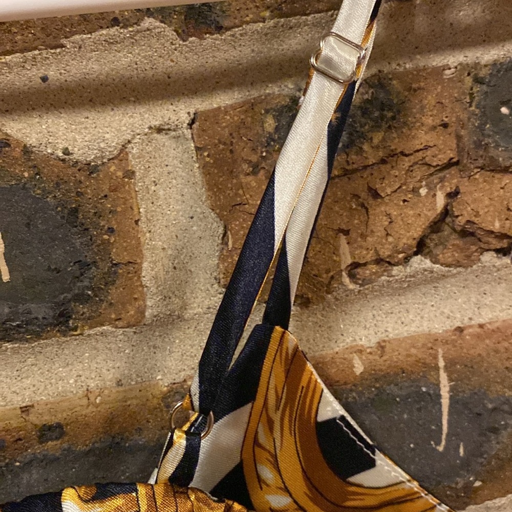 Lurelly made in los angeles silk corset, midriff tie, adjustable straps, W’s S - Picture 7 of 8